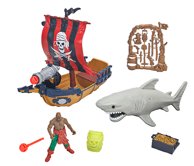 Shark Attack Treasure Quest Playset
